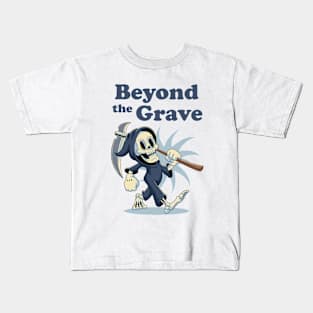 Joyful Grim Reaper Kids T-Shirt